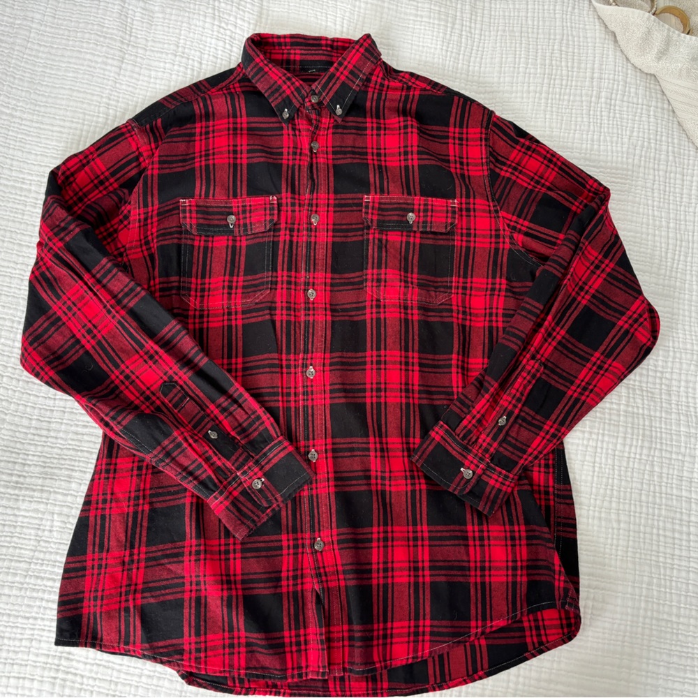 Mott & Grand plaid shirt